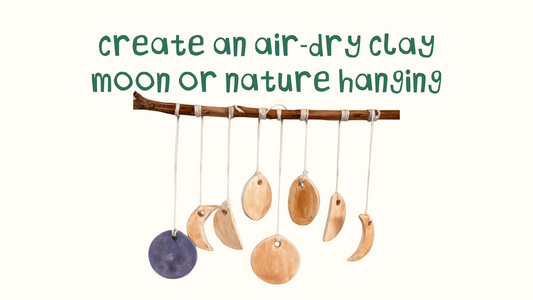 Tutorial: Moon phase wall hanging