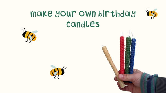 Tutorial: Make your own rolled birthday candles