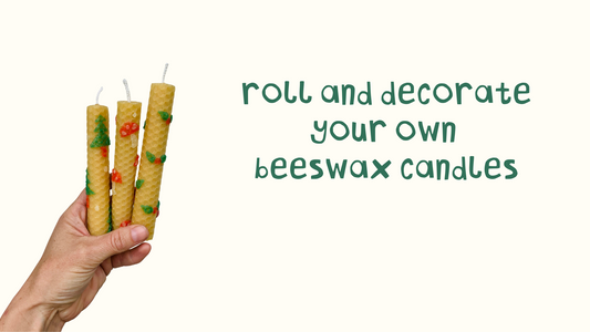 Hand-rolled Beeswax Candles