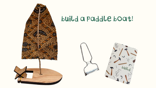 Tutorial: Wooden Paddle Boat