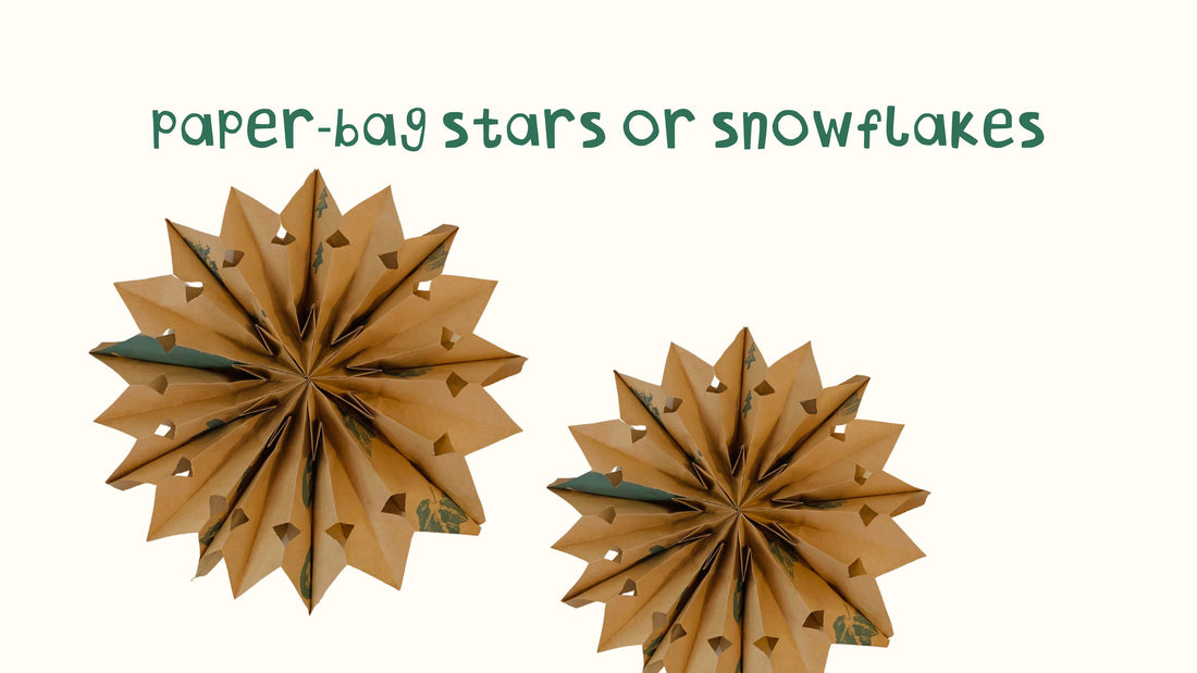 Tutorial: Paper Bag Stars!