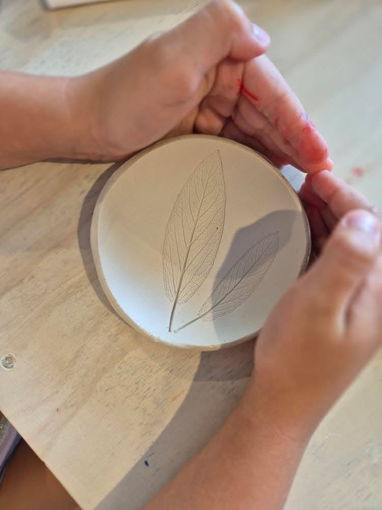 Nature Play + Clay Workshop: Bug Hotel + Clay Leaf Bowls
