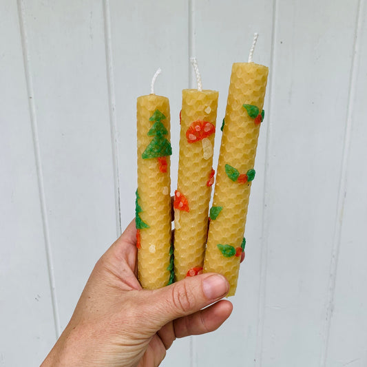 Nature Play + Clay Workshop: Candles + Candle Holder