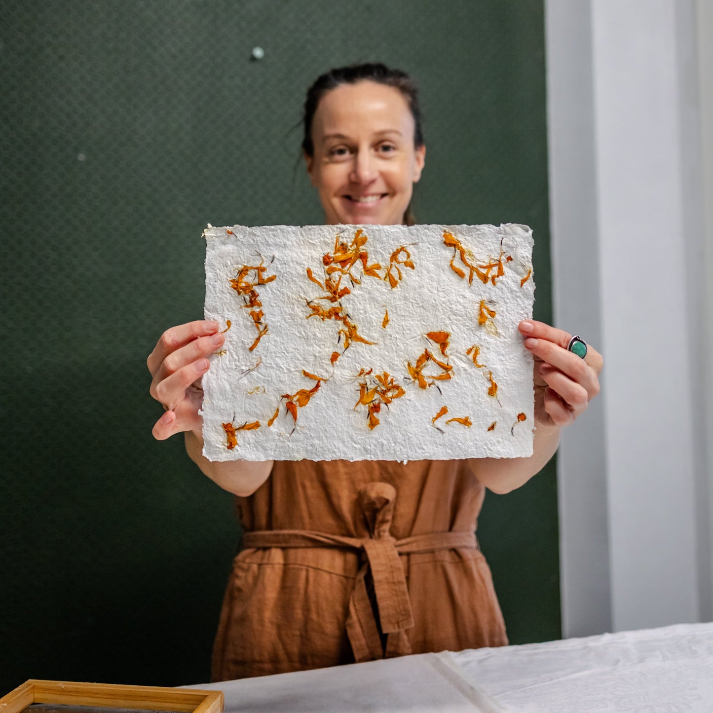 Garden Paper: paper-making course for beginners